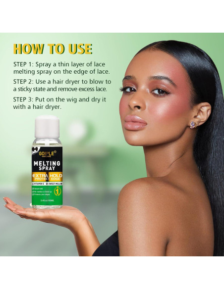 Spray Adhesivo para Pelucas WOZUTUNT 100 ml Fijación Fuerte