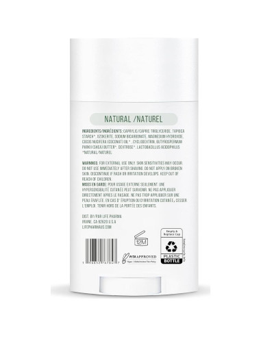 Desodorante Natural Life Pharma 75 g Probióticos Coco Karité