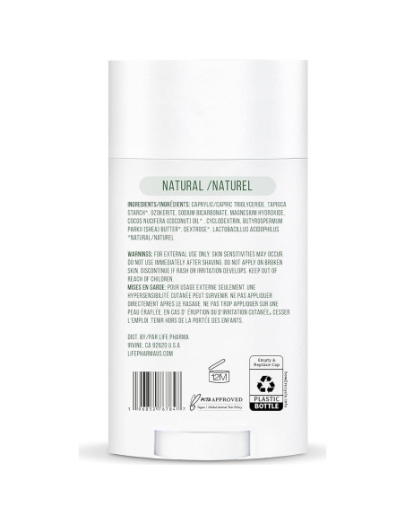 Desodorante Natural Life Pharma 75 g Probióticos Coco Karité