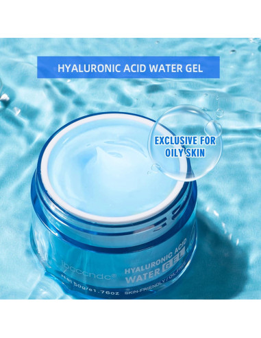 Gel de Agua Hidratante Facial ZAMANIYA 50g - Piel Grasa
