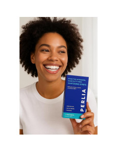 Tiras Blanqueadoras Perlia Sin Peróxido - 14 Tiras (7 Tratamientos) 2