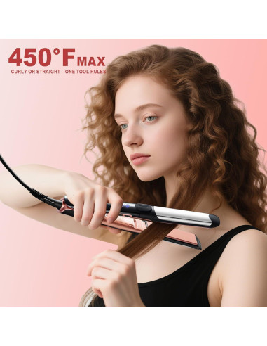 Plancha de Pelo SOKANY 1 Pulgada Iónica 2 en 1 Cerámica