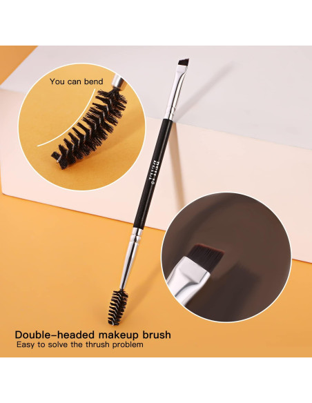 Juego de Pinceles de Maquillaje para Ojos BEILI 6pcs Profesional Juego de Pinceles de Maquillaje para Ojos BEILI 6pcs Profesional