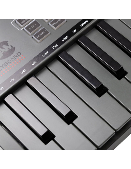 Controlador MIDI RockJam RJMK25, 25 Teclas, Bluetooth