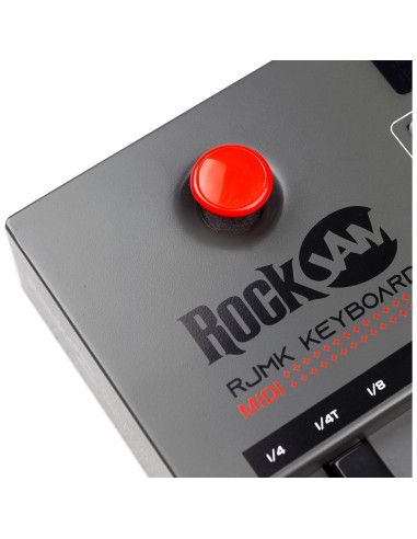 Controlador MIDI RockJam RJMK25, 25 Teclas, Bluetooth