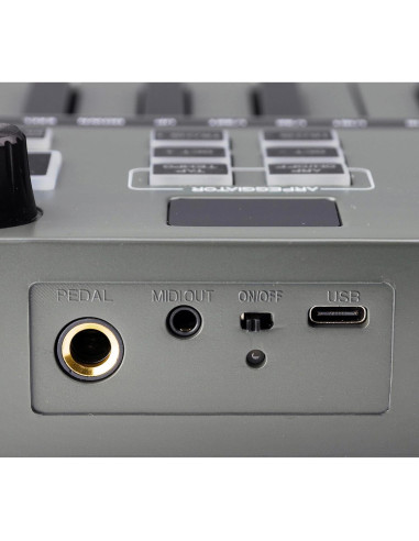 Controlador MIDI RockJam RJMK25, 25 Teclas, Bluetooth