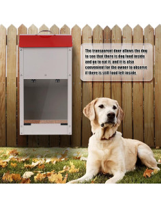 Dispensador Automático de Comida KHEARPSL Grande 11,34 kg 2