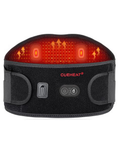 Cinturón Calentado CUEHEAT 114 cm Masaje Inalámbrico