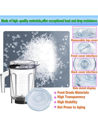 Tapa de Reemplazo para Licuadora Vitamix 64oz A3500 A3300