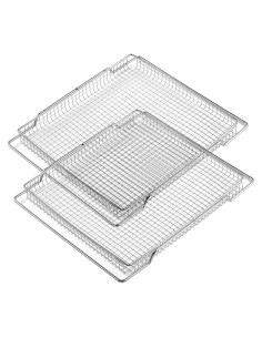 Cesta de Freidora de Aire Breville BOV800XL Acero Inoxidable 2 Pcs