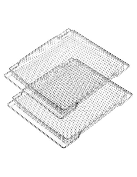 Cesta de Freidora de Aire Breville BOV800XL Acero Inoxidable 2 Pcs