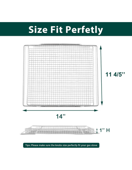 Cesta de Freidora de Aire Breville BOV800XL Acero Inoxidable 2 Pcs