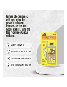 Set de 2 Spray Removedor Adhesivo Goo Gone 60 ml con Raspador 2