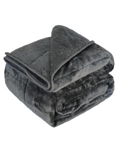 Manta con peso CZZZ 152x203 cm 6.8 kg Sherpa lavable