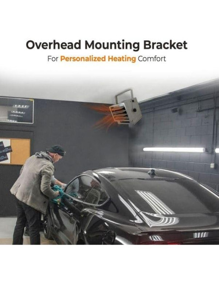 Calentador Eléctrico de Techo Comfort Zone CZ220 5000W