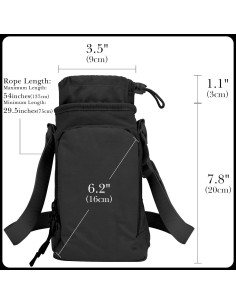 Portabotellas de Agua Linkidea CPS-137-00 con Correa Ajustable 2