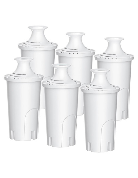 Filtro de Agua Brita WSKFDTI, Paquete de 6, Reduce Cloro y Sabor