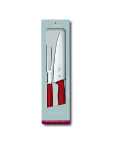 Set de Cuchillo y Tenedor Victorinox 6.7131.2G Rojo 2 Piezas
