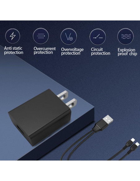 Cargador 10W Etekcity JISUSU Arboleaf KOIOS USB C 1.5m