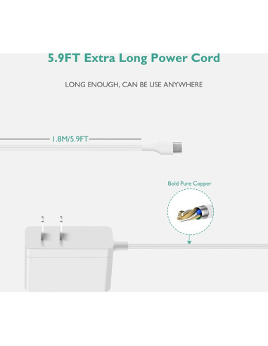 Cargador Lnauy 5V 3A Compatible con Google Mesh y NLS-1304-25