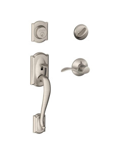 Cerradura de Puerta SCHLAGE Camelot Niquel Satinado RH