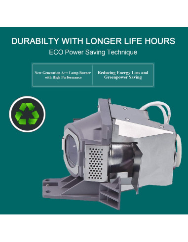 Bombilla de Lámpara de Reemplazo RANETLIO 240W para Proyectores BENQ