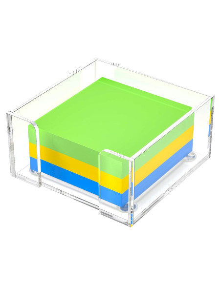 Soporte Acrílico para Notas Adhesivas GVPIPYS 8.51x8.51 cm