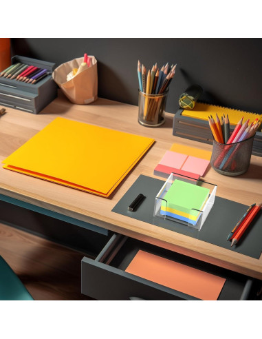 Soporte Acrílico para Notas Adhesivas GVPIPYS 8.51x8.51 cm