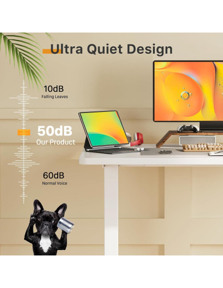 Escritorio Eléctrico de Pie JOY worker 88.9x50.8 cm Ajustable