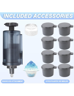 Accesorio Raspador de Hielo KitchenAid Aooaid 8 Moldes 2