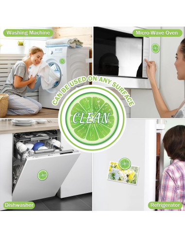 Signo Magnético Reversible Limpio Sucio MORCART 8.89 cm