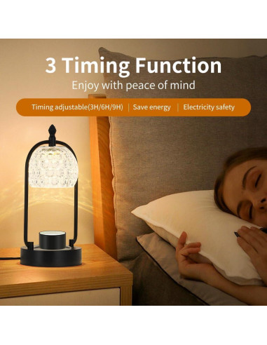 Lámpara Calentadora de Velas Hituiter Doble Polo LED Multicolor