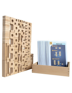 SumBlox Mini Conjunto Básico 80 Números Educativos Madera
