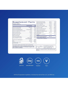 Multivitaminas y Minerales para Mujeres Pure Encapsulations - 60 Cápsulas 2