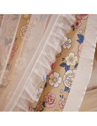 Cortina de Cama de Dosel Redonda VETHIN Princesa 254 cm