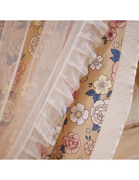 Cortina de Cama de Dosel Redonda VETHIN Princesa 254 cm