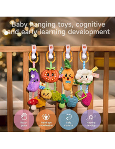 Conjunto de Juguetes de Peluche TUMAMA para Bebés 0-12 Meses 2