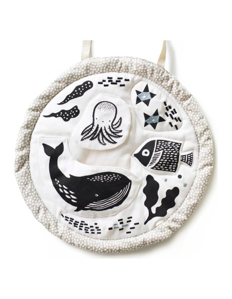 Alfombra de Actividad Ocean Wee Gallery 30x30 cm Orgánica