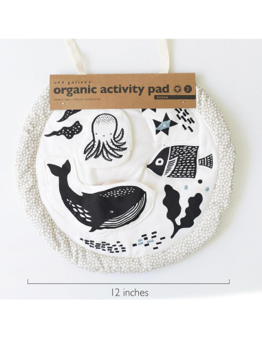Alfombra de Actividad Ocean Wee Gallery 30x30 cm Orgánica