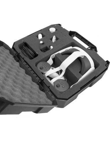 Funda de Viaje CASEMATIX para Meta Quest 3 y 2 - Dura