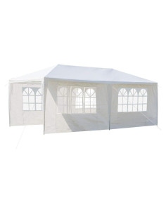 Carpa de Fiesta 3x6 m Banhuiey Impermeable con 4 Paredes