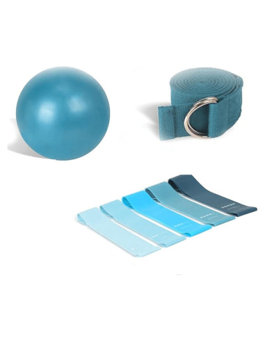 Conjunto de Pilates Vanlgs ZXISXZ-1 14 Piezas con Círculo 33 cm