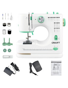 Máquina de Coser Eléctrica CRAFT-0-1 para Principiantes 16 Puntadas