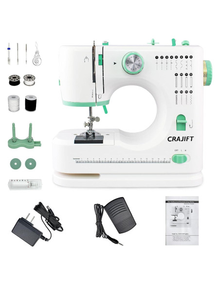 Máquina de Coser Eléctrica CRAFT-0-1 para Principiantes 16 Puntadas Máquina de Coser Eléctrica CRAFT-0-1 para Principiantes 16 Puntadas