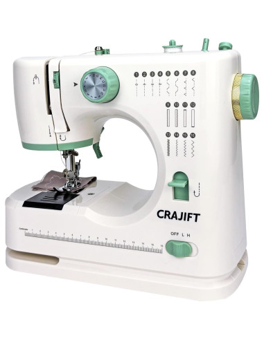 Máquina de Coser Eléctrica CRAFT-0-1 para Principiantes 16 Puntadas