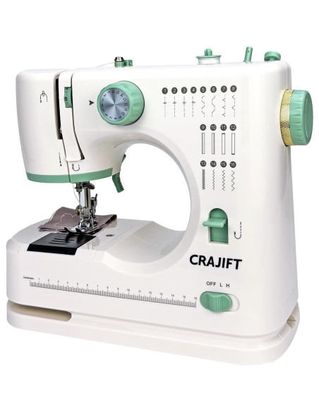 Máquina de Coser Eléctrica CRAFT-0-1 para Principiantes 16 Puntadas Máquina de Coser Eléctrica CRAFT-0-1 para Principiantes 16 Puntadas