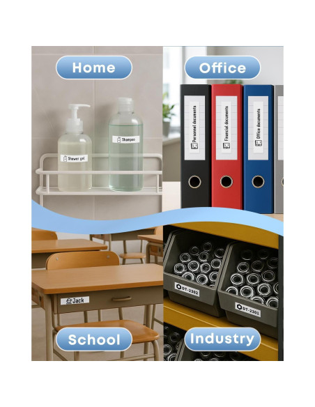 Cinta de Etiqueta Laminada COLORWING TZe-231 12mm 6-Pack