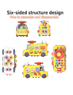 Juguete Desmontable Autobús Escolar CMYSRF 0-12 Años 2