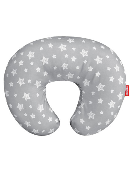 Funda de Almohada de Lactancia Moonsea Gris Estrella Suave Funda de Almohada de Lactancia Moonsea Gris Estrella Suave