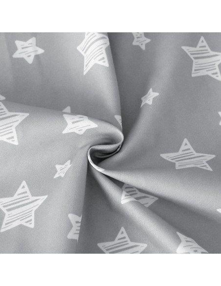 Funda de Almohada de Lactancia Moonsea Gris Estrella Suave Funda de Almohada de Lactancia Moonsea Gris Estrella Suave